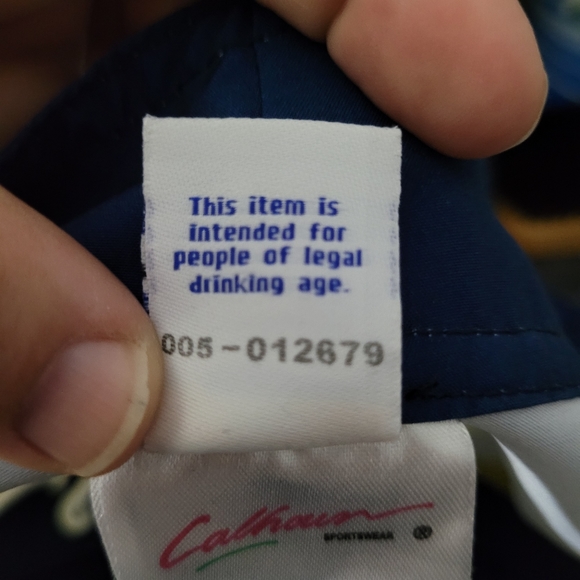 CORONA EXTRA | stretch stripe palm trees beach swim board shorts - Picture 6 of 8